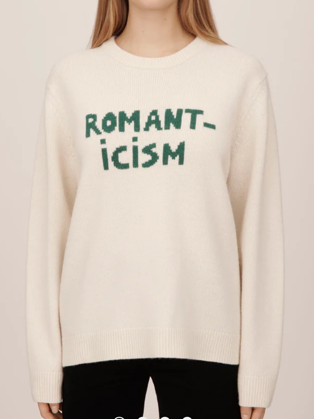 BELLA FREUD ROMANTICISM OVERSIZED JUMPER Large NWT
